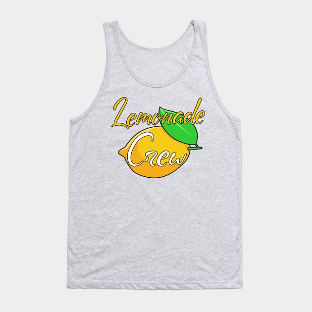 Lemonade Crew Tank Top by alcoshirts